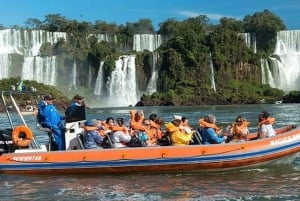 Brazilian and Argentina Falls with Great Adventure on boats