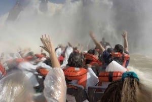 Brazilian and Argentina Falls with Great Adventure on boats