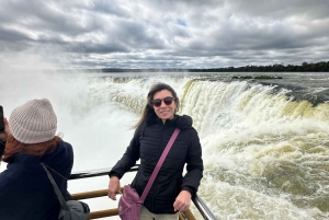 Brazilian and Argentina Falls with Great Adventure on boats