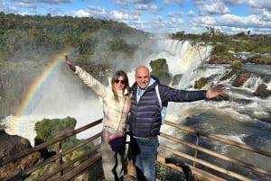 Brazilian and Argentina Falls with Great Adventure on boats