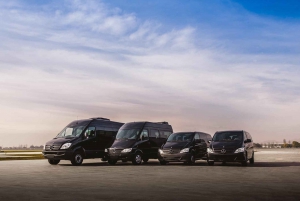 Privé transfer van BRC luchthaven naar Bariloche centrum