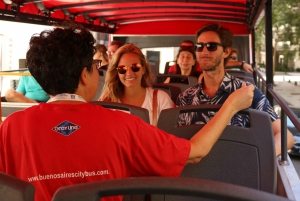 Buenos Aires: 48 horas de autobús turístico con paradas libres y crucero por el río