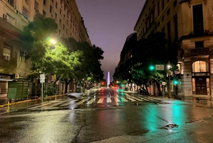 Buenos Aires depois de escurecer: uma experiência das luzes da cidade e do pôr do sol