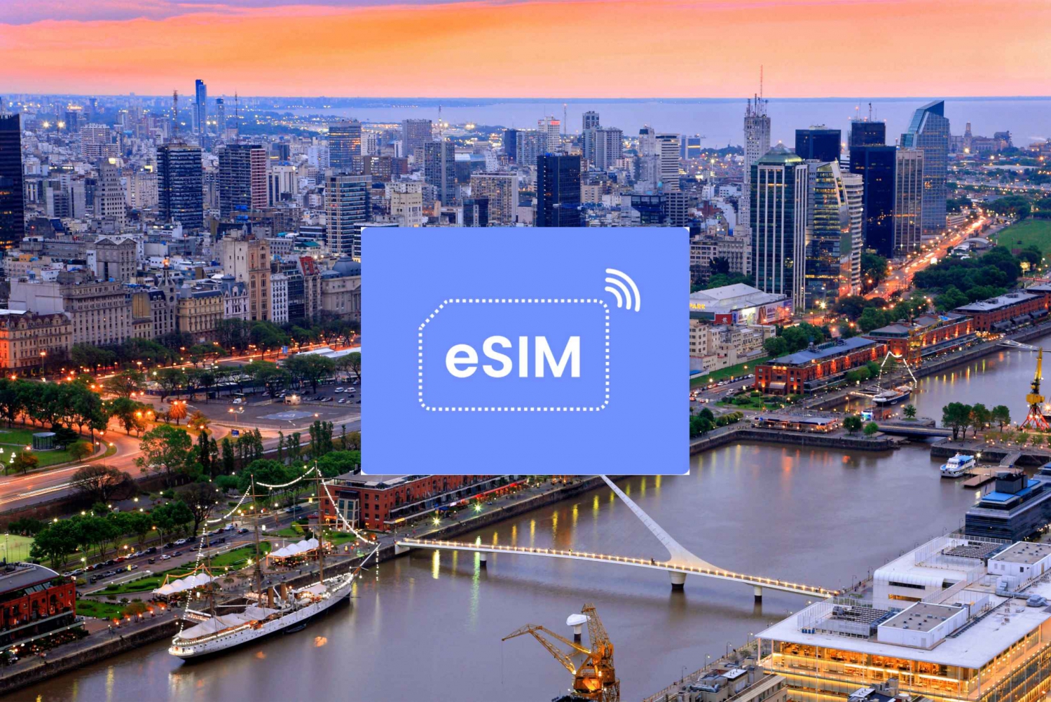 Buenos Aires: Argentinien eSIM Roaming Mobile Datenplan
