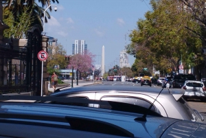 Buenos Aires: Recoletan hautausmaan kanssa.