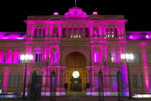 BUENOS AIRES: CITY LIGHTS NIGHT TOUR + 1 Drink at RoofTop Palermo