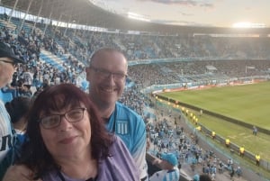 Buenos Aires: voetbalwedstrijd bij Racing Club als een local