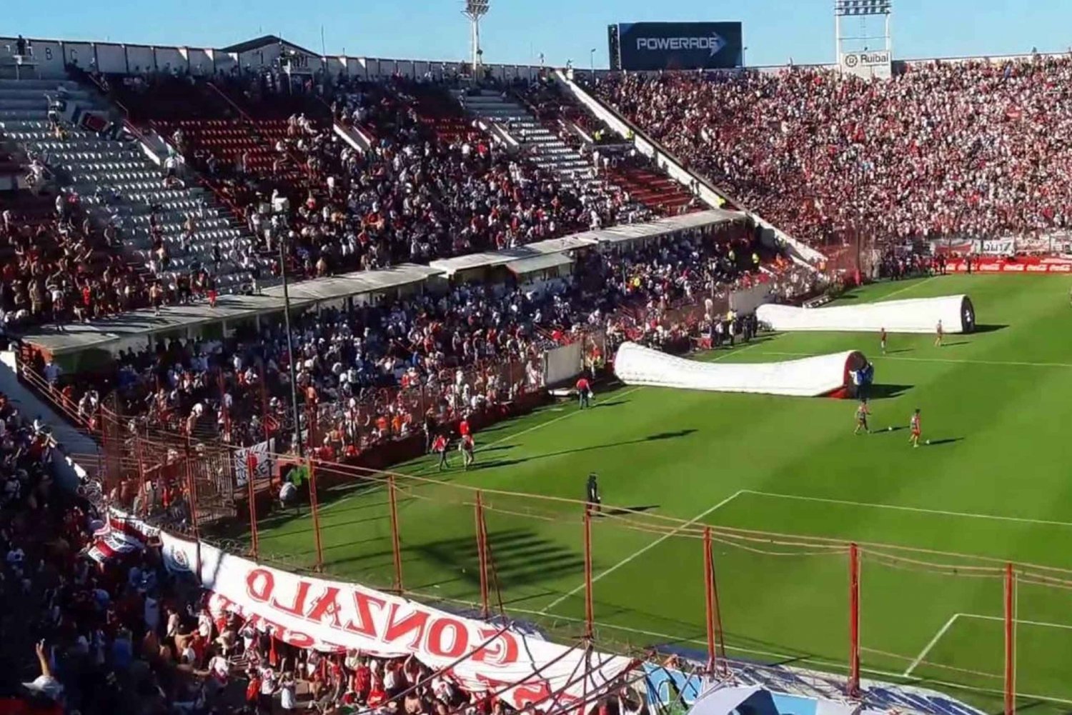 Buenos Aires: partido de fútbol con un porteño