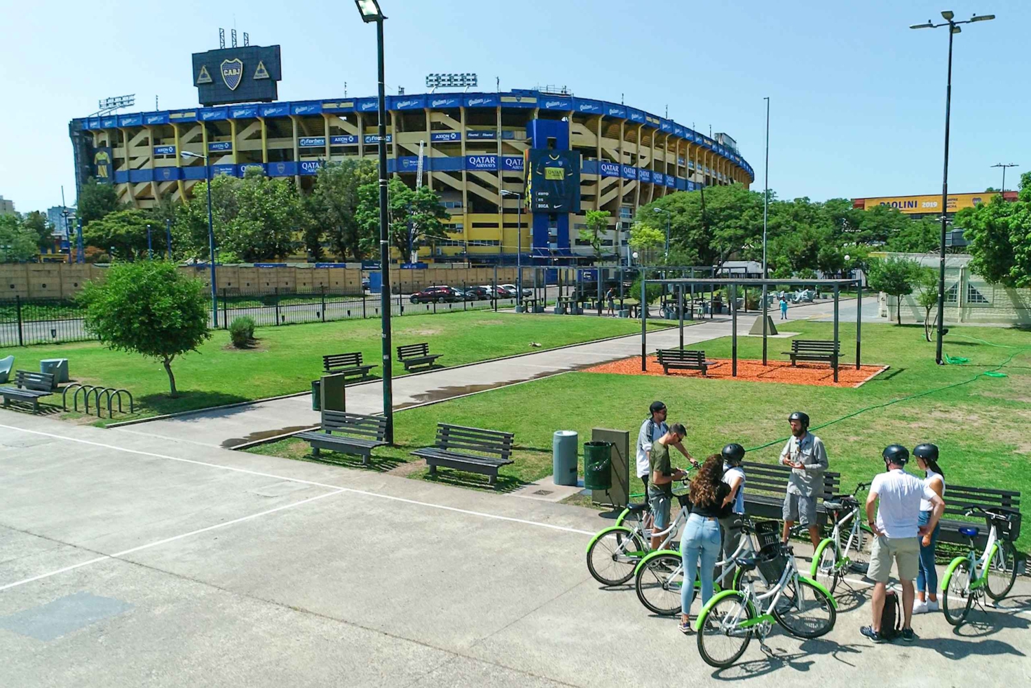 Buenos Aires: Excursão de 1 dia em bicicleta com almoço