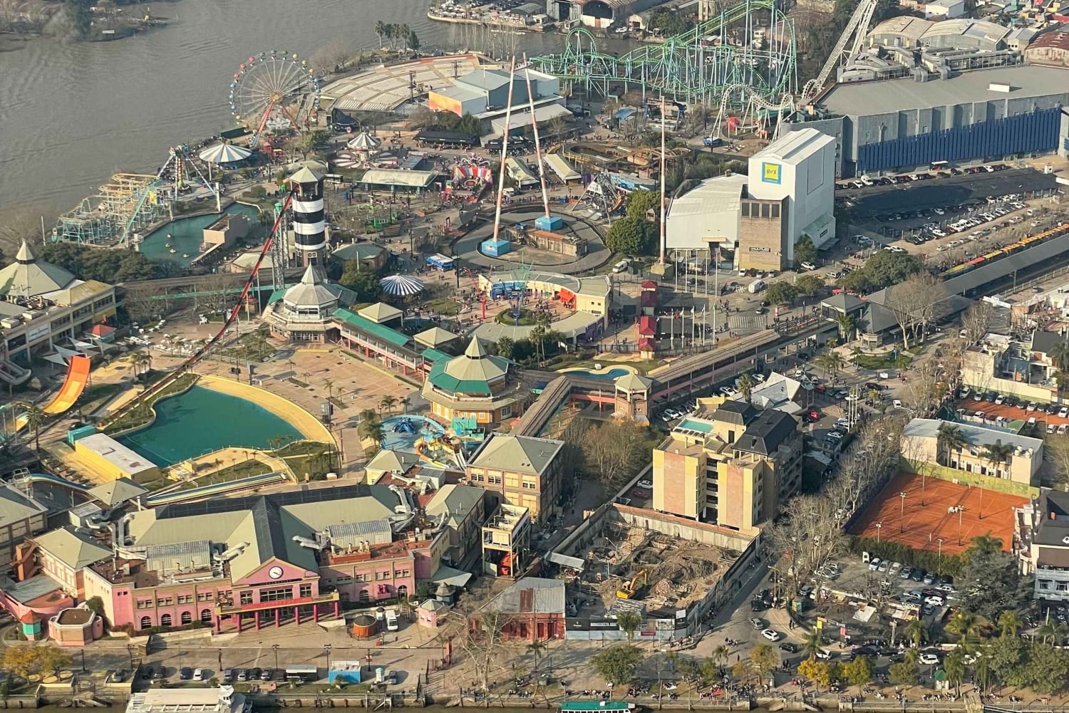 Буэнос-Айрес: крещенские полеты на вертолете