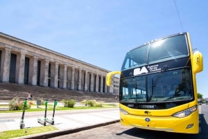 Buenos Aires: Ônibus hop-on hop-off com guia de áudio e passe turístico