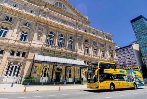 Buenos Aires: Autobús turístico y audioguía + Pase turístico
