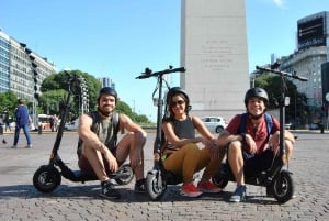 Buenos Aires på en dag i elektrisk skoter