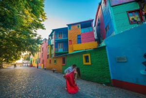 Buenos Aires: Visita fotográfica ao bairro de La Boca e almoço com churrasco