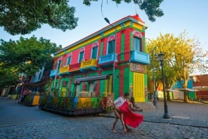 Buenos Aires: Visita fotográfica ao bairro de La Boca e almoço com churrasco