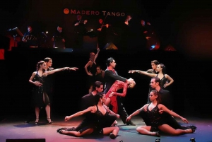 Buenos Aires: Madero Tango Show med valgfri middag