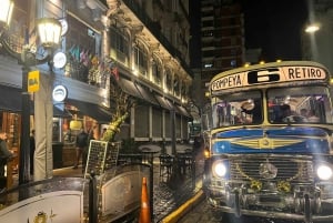 Buenos Aires Michelangelo Tango Show e giro in autobus d'epoca