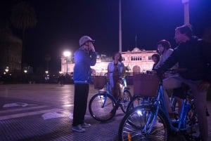 Buenos Aires: Private Nighttime Bike Tour on Bamboobikes