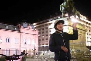 Buenos Aires: Private Nighttime Bike Tour on Bamboobikes