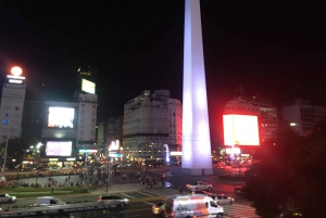 Buenos Aires: Open Bar Sunset Cruise and City Tour by Night