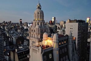 Buenos Aires: Tapas og drinker på taket av Palacio Barolo