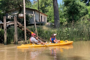 Privat sykkel- og kajakkutflukt med lunsj i Tigre, Buenos Aires