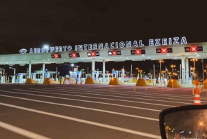 Buenos Aires: Privat transport til Ezeiza Lufthavn