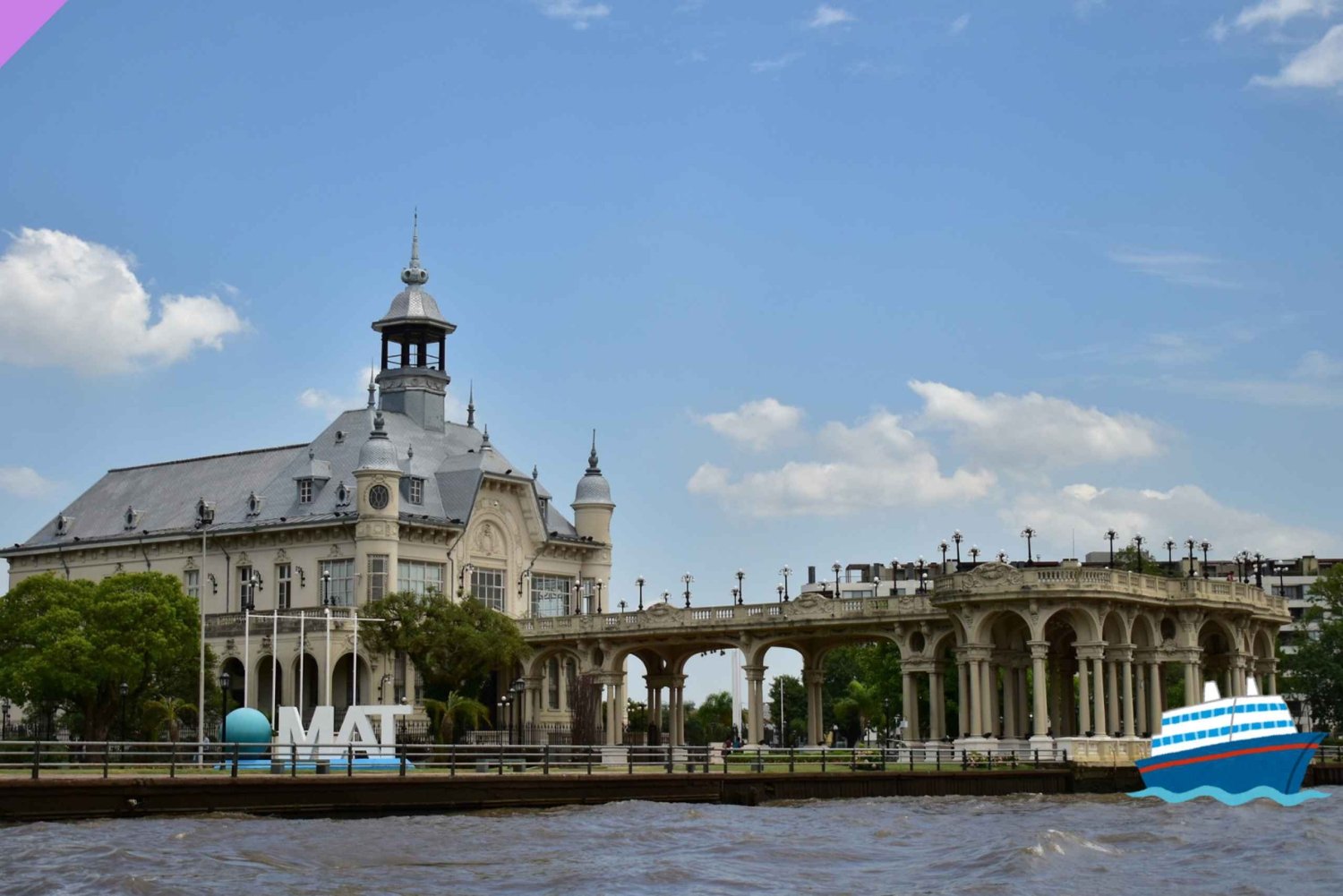 Buenos Aires: Tigre Delta båttur från kryssningsterminalen