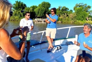 Buenos Aires: Tigre Delta Boat Tour with BBQ & Wine