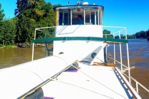 Buenos Aires: Passeio de barco pelo Delta do Tigre com churrasco e vinho