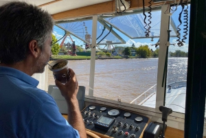 Buenos Aires: Tigre Delta Boat Tour with BBQ & Wine