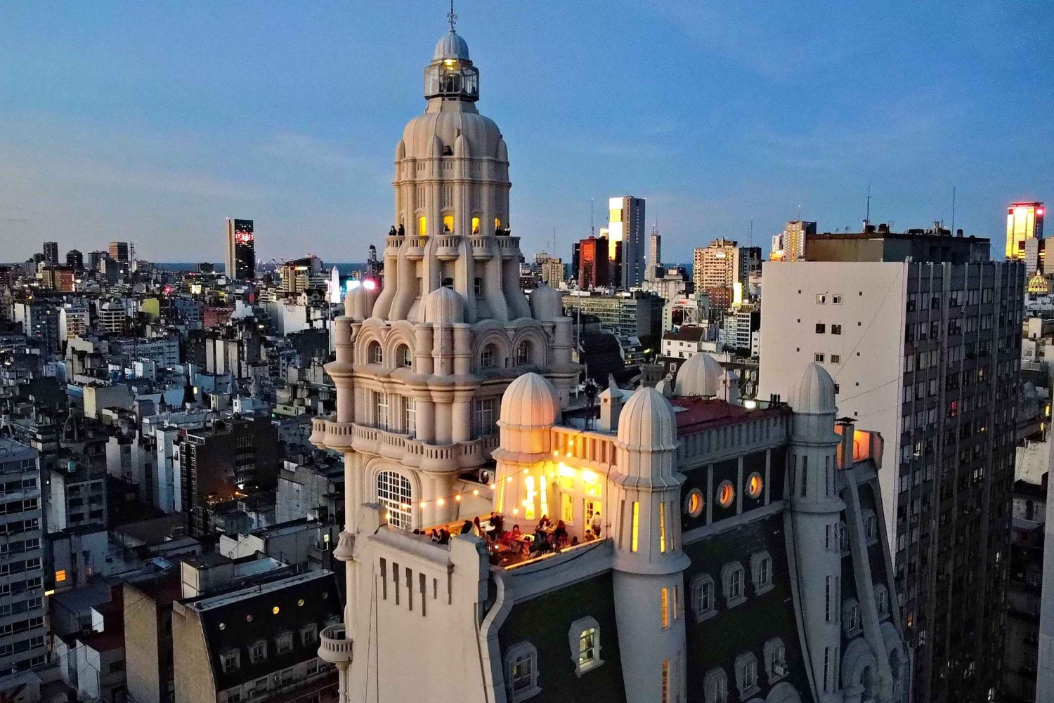 Buenos Aires: Besuch des Gebäudes und Tapas auf der Dachterrasse des Palacio Barolo