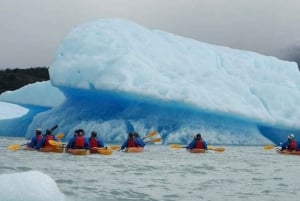 Caiaque nas passarelas do Perito Moreno almoço Traslado de Calafate