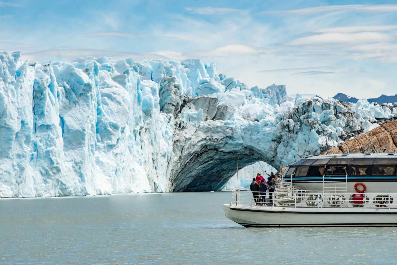 Calafate: Båttur på Perito Moreno-glaciären