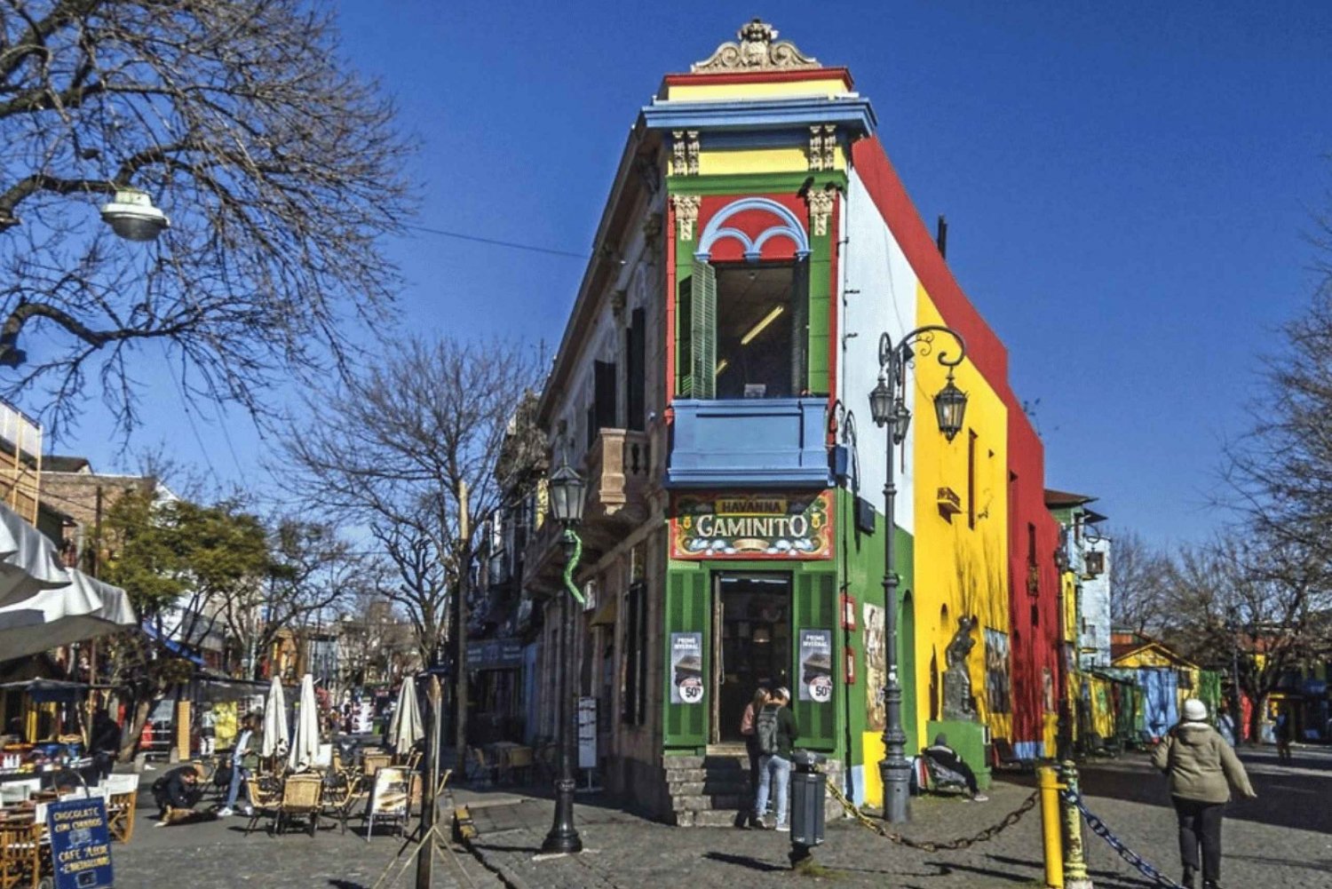 Caminito, La Boca: livlig stadsdel