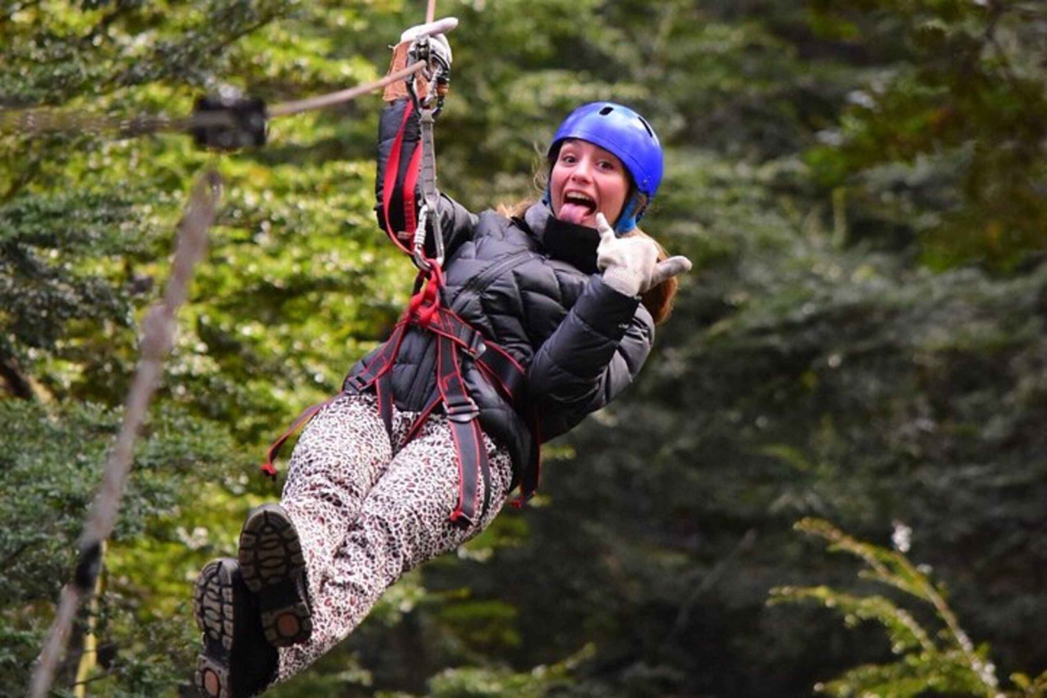 Excursão de meio dia ao Canopy em Bariloche