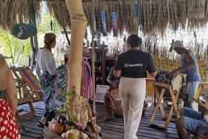 Cartagena: FISHERMEN'S ISLAND IN THE MANGROVES by canoe