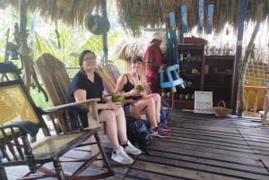 Cartagena: FISHERMEN'S ISLAND IN THE MANGROVES by canoe