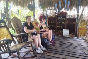 Cartagena: FISHERMEN'S ISLAND IN THE MANGROVES by canoe