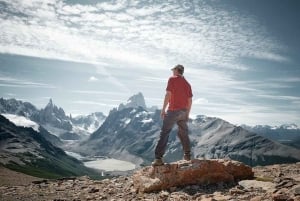 CHALTEN: Dia inteiro de TREKKING no Lago do Deserto GLACIAR VESPIGNANI