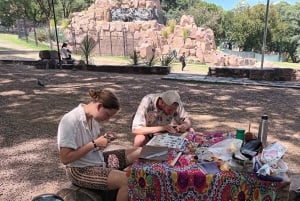 City of Salta: Alpaca and leather handicraft workshop in the open air!