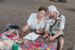 Saltan kaupunki: Alpakka- ja nahkakäsityöpaja ulkoilmassa!