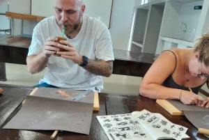 Saltan kaupunki: Alpakka- ja nahkakäsityöpaja ulkoilmassa!