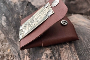 Saltan kaupunki: Alpakka- ja nahkakäsityöpaja ulkoilmassa!