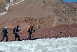Bestigning af Cerro Penitentes 4300 m over havets overflade