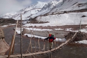 Bestigning af Cerro Penitentes 4300 m over havets overflade
