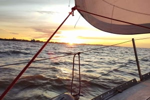 Kom och se solnedgången i Buenos Aires på världens bredaste flod.