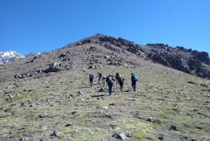Cordon del Plata: Trekking to Cerro Lomas Blancas, 3600 meters above sea level