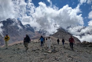 Cordon del Plata: Trekking to Cerro Lomas Blancas, 3600 meters above sea level
