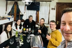 Dégustation de vins argentins en Terre de Feu Ushuaia